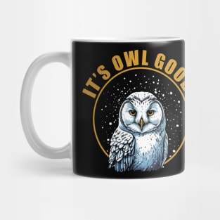 Winter Nights Snowy Owl Mug